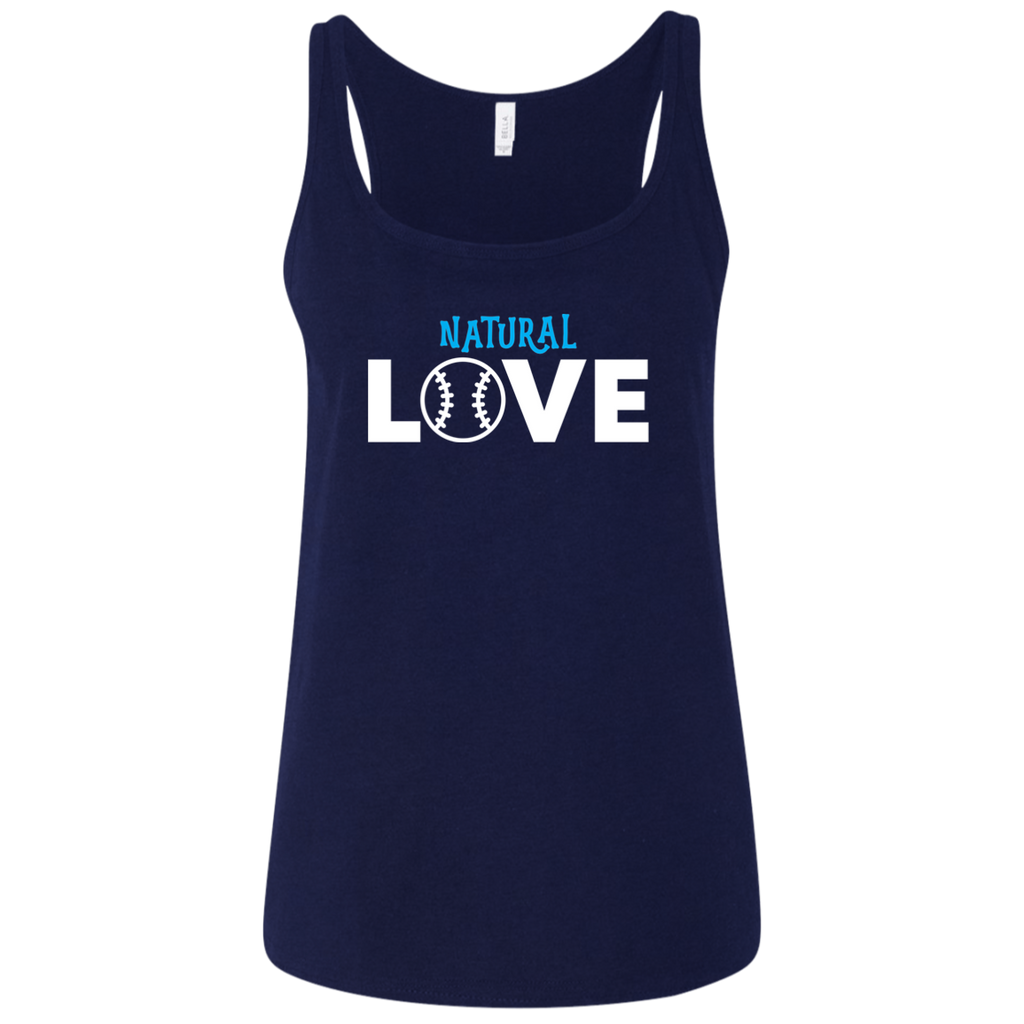 Natural Arkansas Tank (6488 Bella + Canvas Ladies' Relaxed Jersey Tank)