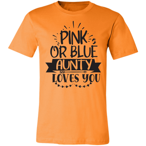 Pink Or Blue Aunty Tee