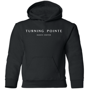 TPDC White Print Black Youth Hoodie