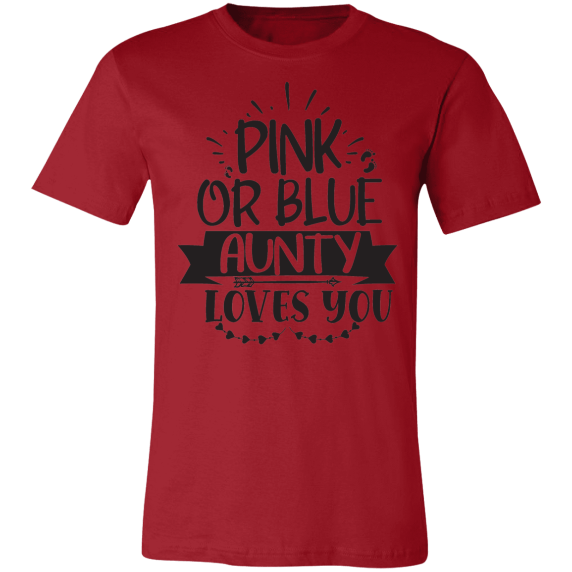 Pink Or Blue Aunty Tee